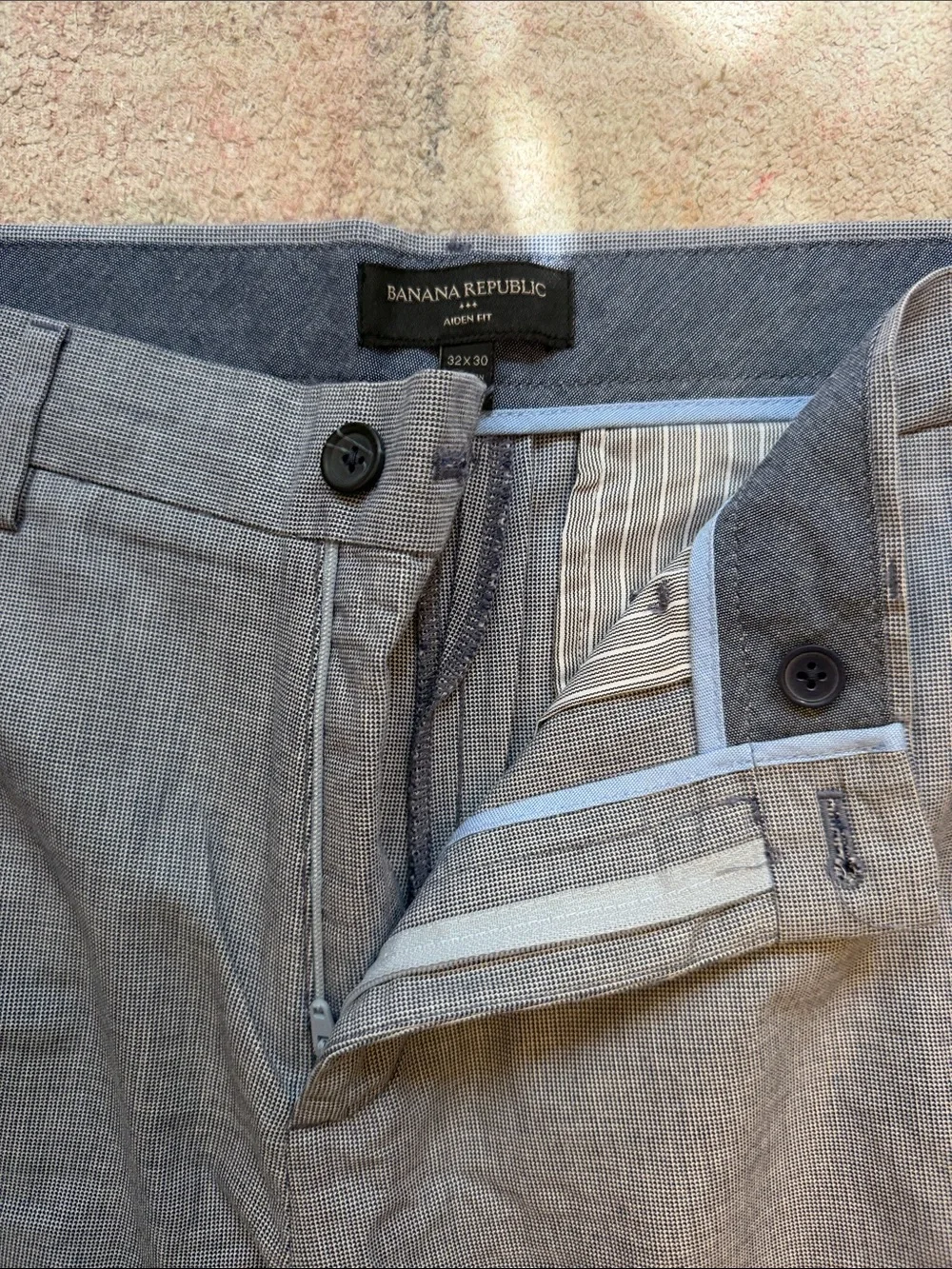 Banana Republic Gray Slim Dress Chinos